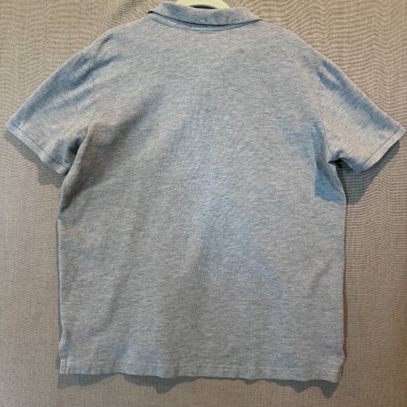 U.S. Polo Assn. Classic Fit Polo Shirt Gray with Embroidered Horsemen Large - Picture 7 of 7